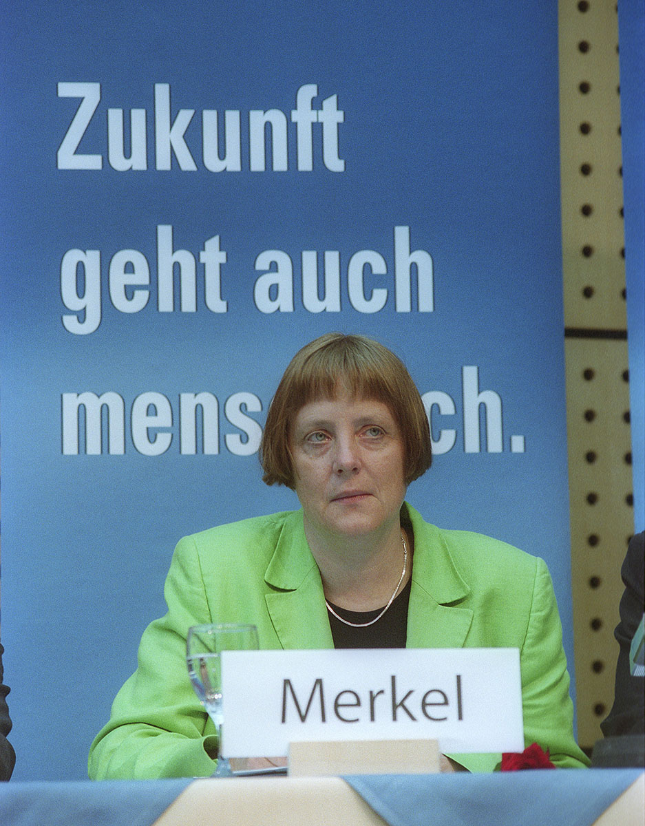 03.05.2000 Angela Merkel NRW Landtagswahlkampf 